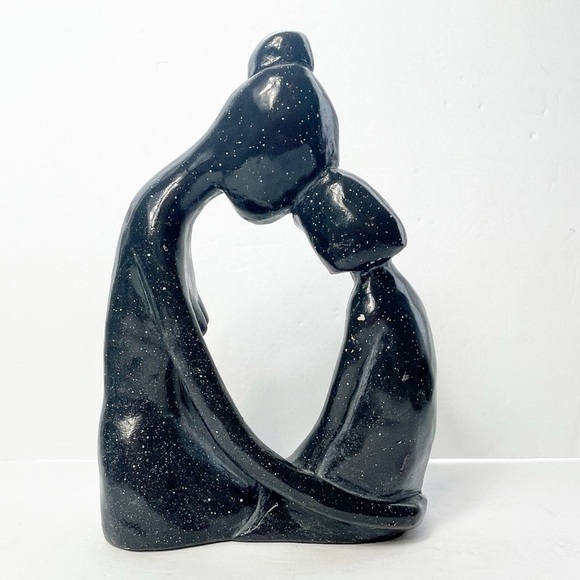 Austin Productions Girl Talk Ceramic Sculpture 1971 Klara Sever Mother Daughter - Picture 3 of 10